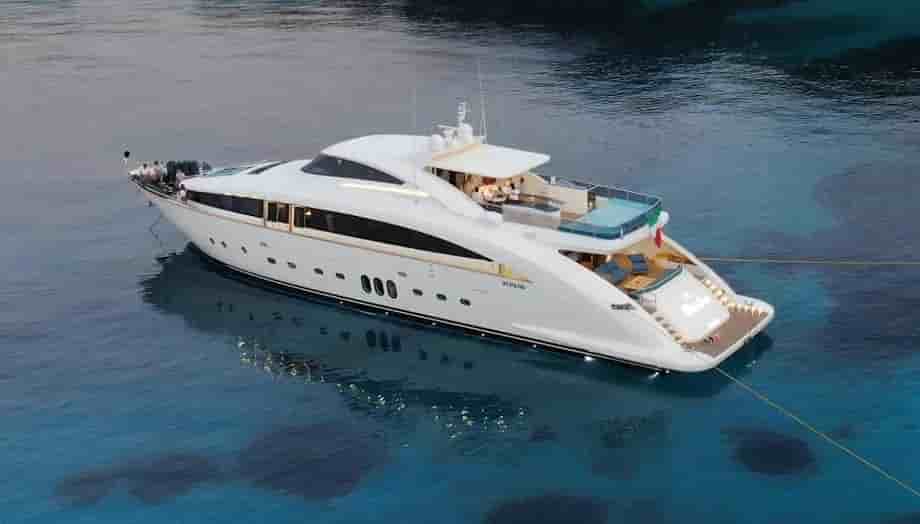 Permare – Amer 36M 2009 – 3-Deck Superyacht for Sale (2019 Refit – 5 Cabins – Elevator) - View 1