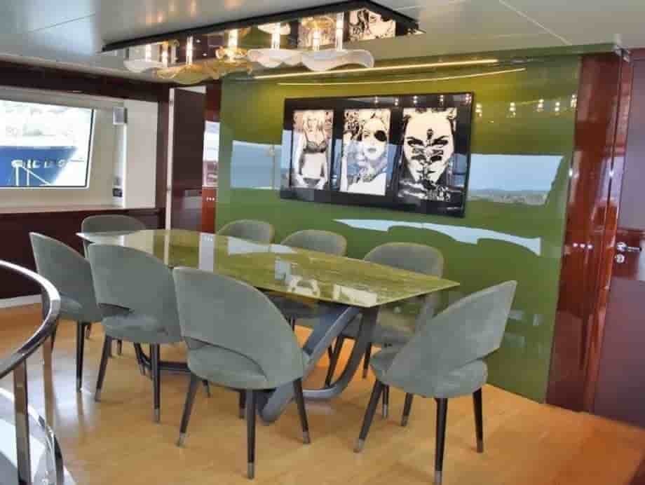 Permare – Amer 36M 2009 – 3-Deck Superyacht for Sale (2019 Refit – 5 Cabins – Elevator) - View 5