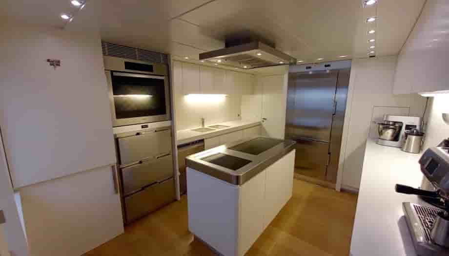 Permare – Amer 36M 2009 – 3-Deck Superyacht for Sale (2019 Refit – 5 Cabins – Elevator) - View 6