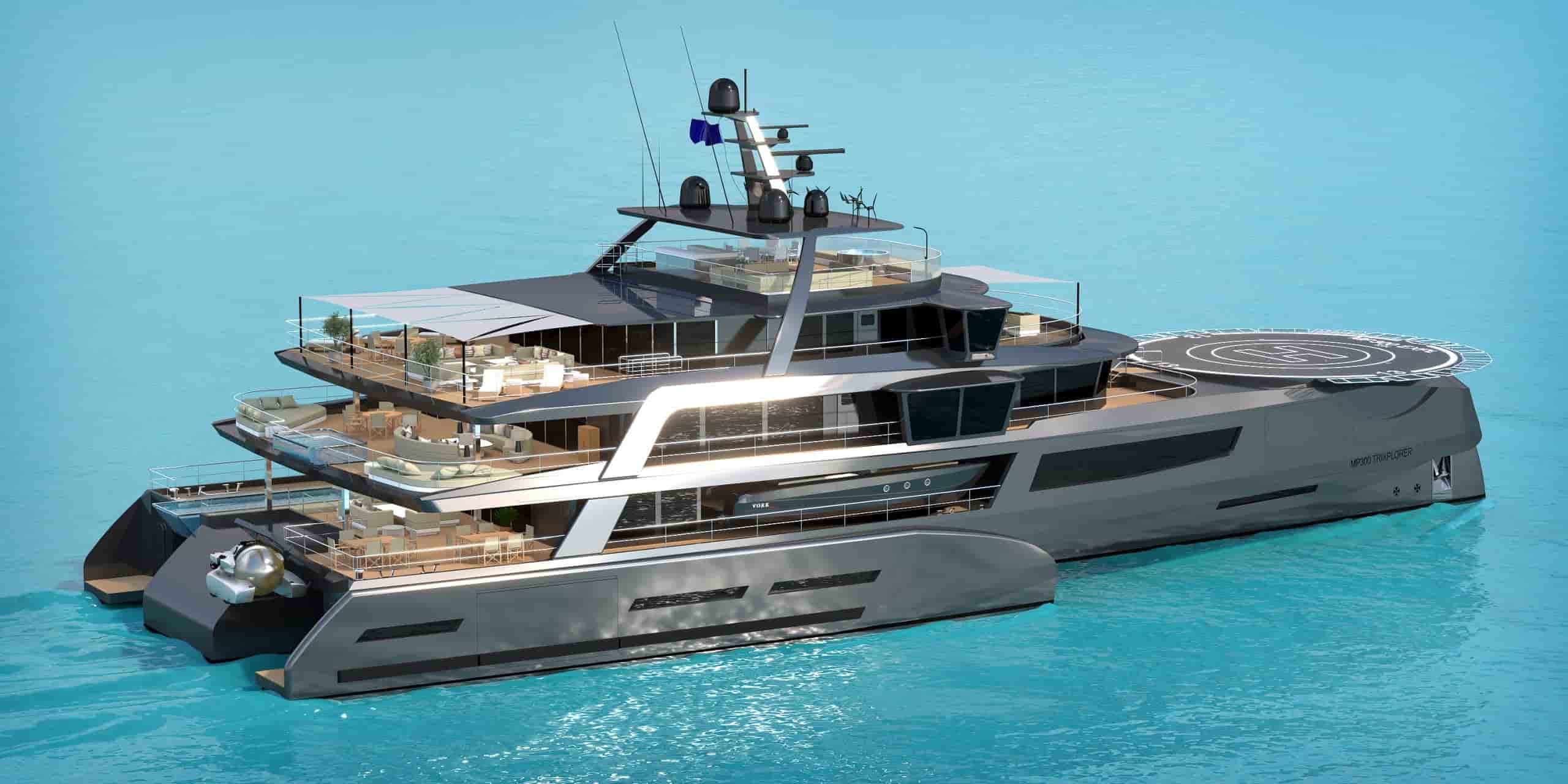 Cantieri de Pisa Explorer 70 M Long range - View 4