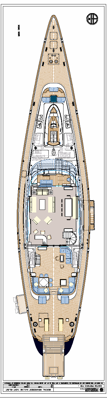 Cantieri de Pisa Motorsailor 42 M Steel Ketch - View 6