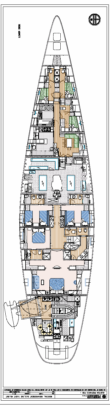 Cantieri de Pisa Motorsailor 42 M Steel Ketch - View 7