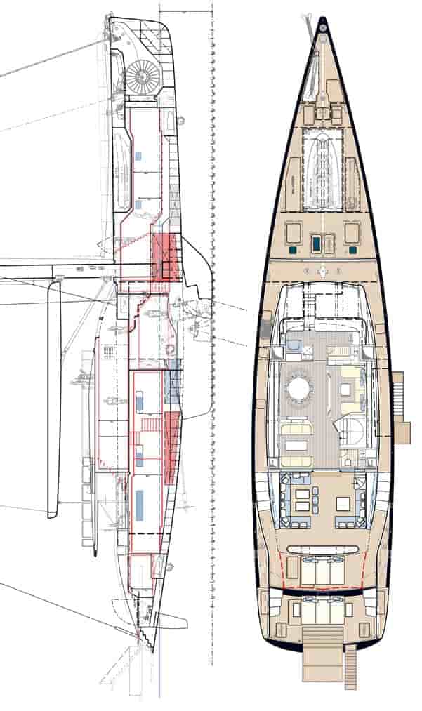 Perini Navi Perini Navi 47 M - View 15