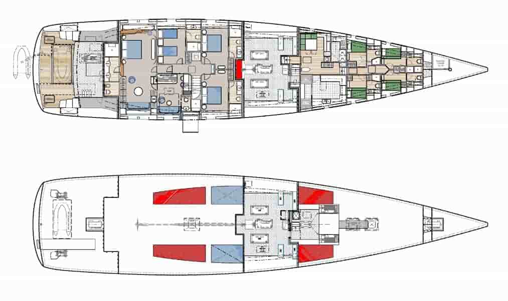 Perini Navi Perini Navi 47 M - View 17