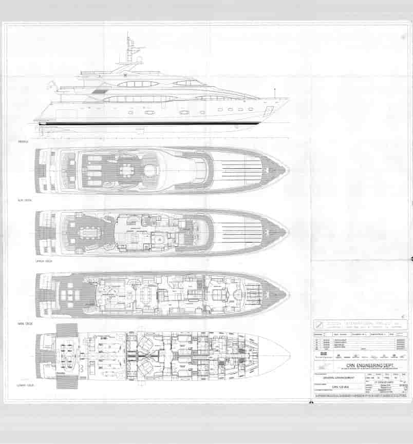 CRN Motoryacht CRN 40 M - View 9