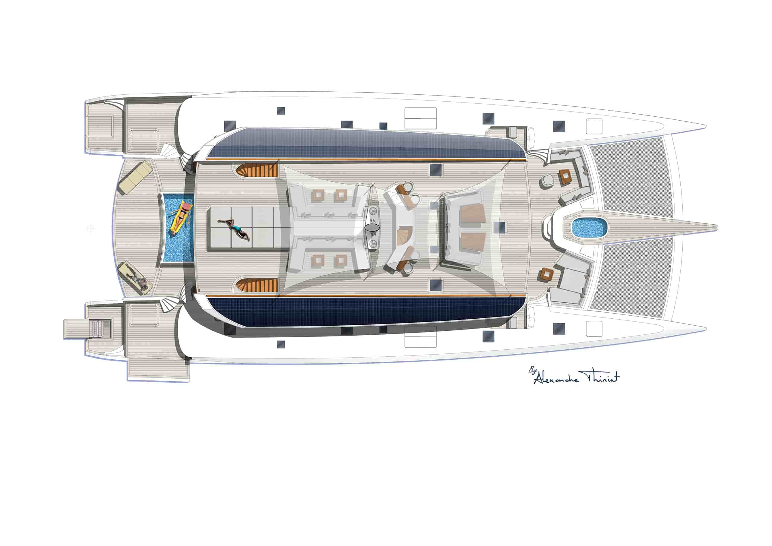 Pajot Custom Eco Yacht 115 Catamaran - View 3