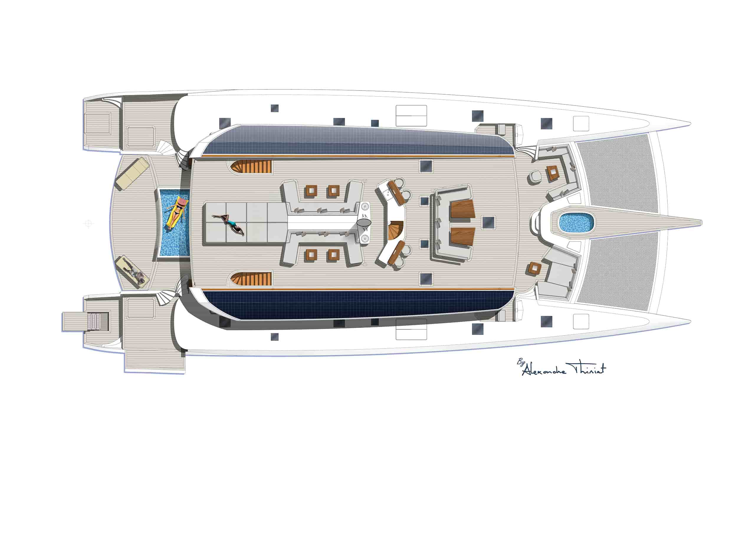 Pajot Custom Eco Yacht 115 Catamaran - View 4
