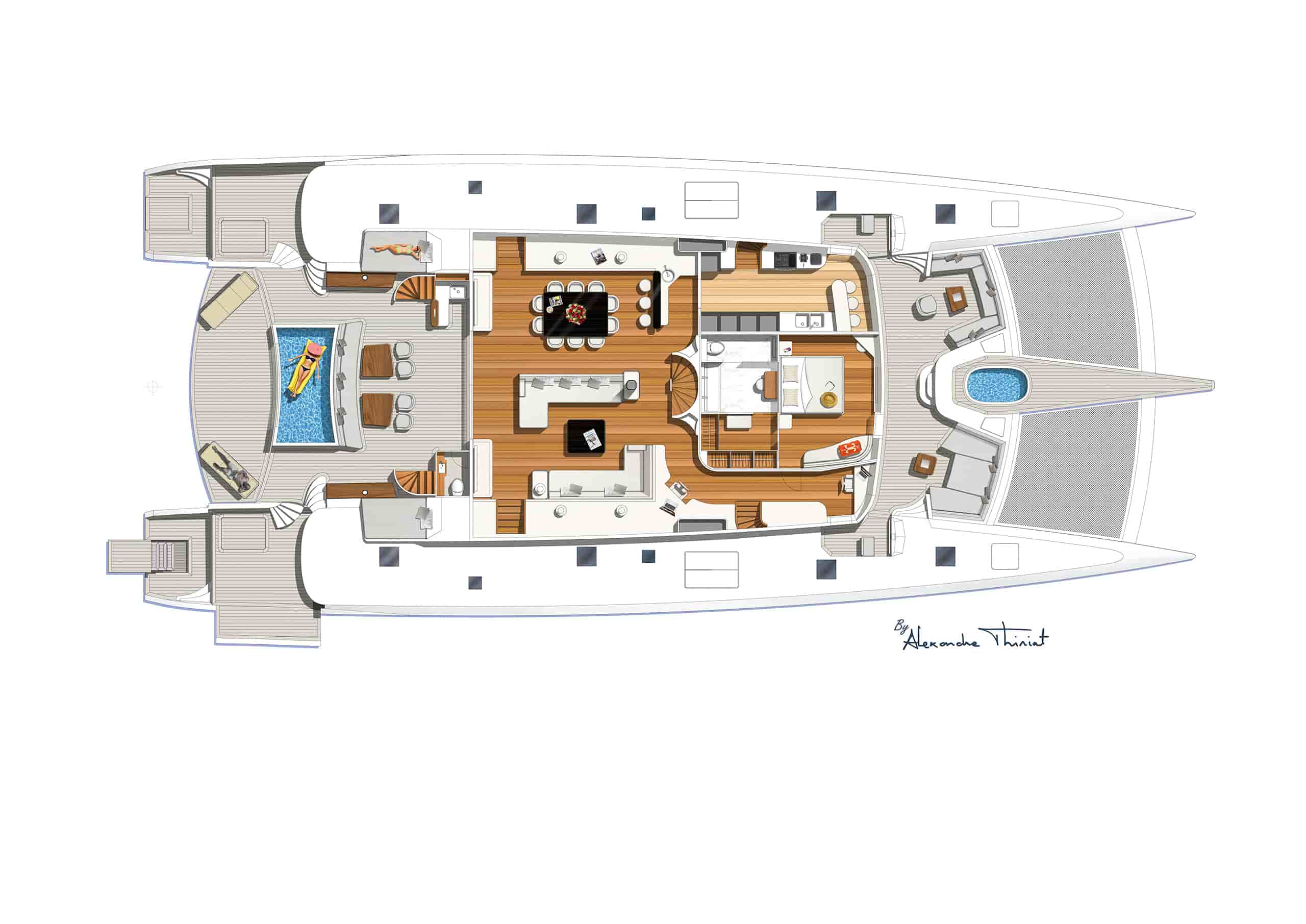 Pajot Custom Eco Yacht 115 Catamaran - View 5
