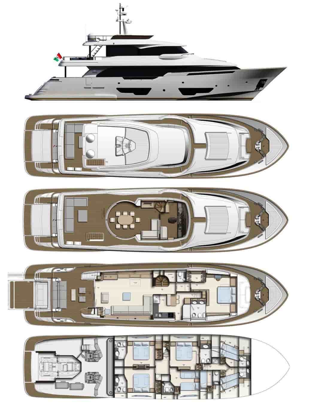 Ferretti Custom Line Navetta 28 - View 2