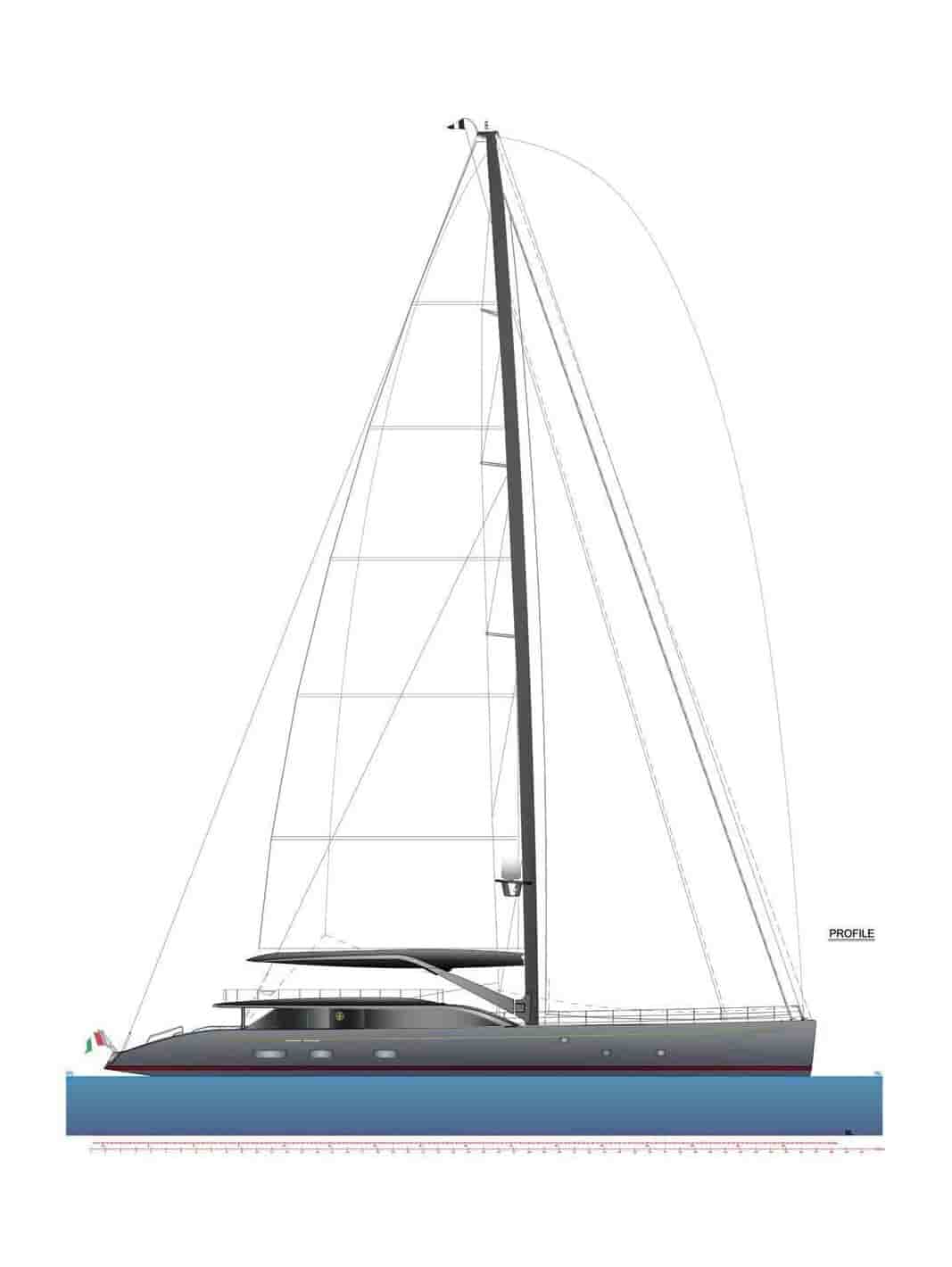 Perini Navi 47M S/Y - View 2