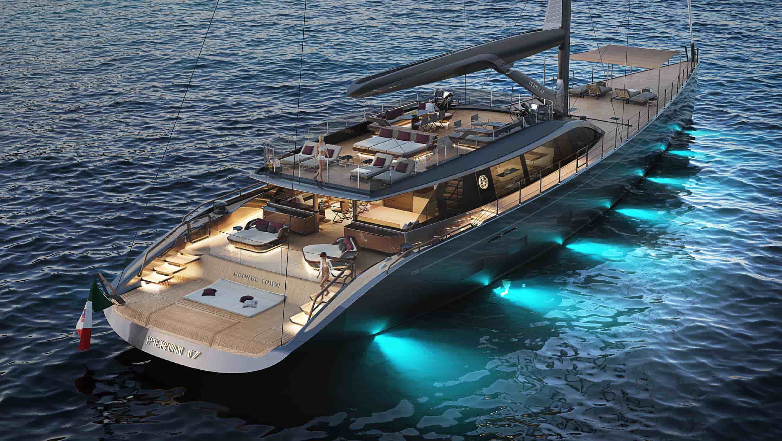 Perini Navi 47M S/Y - View 5