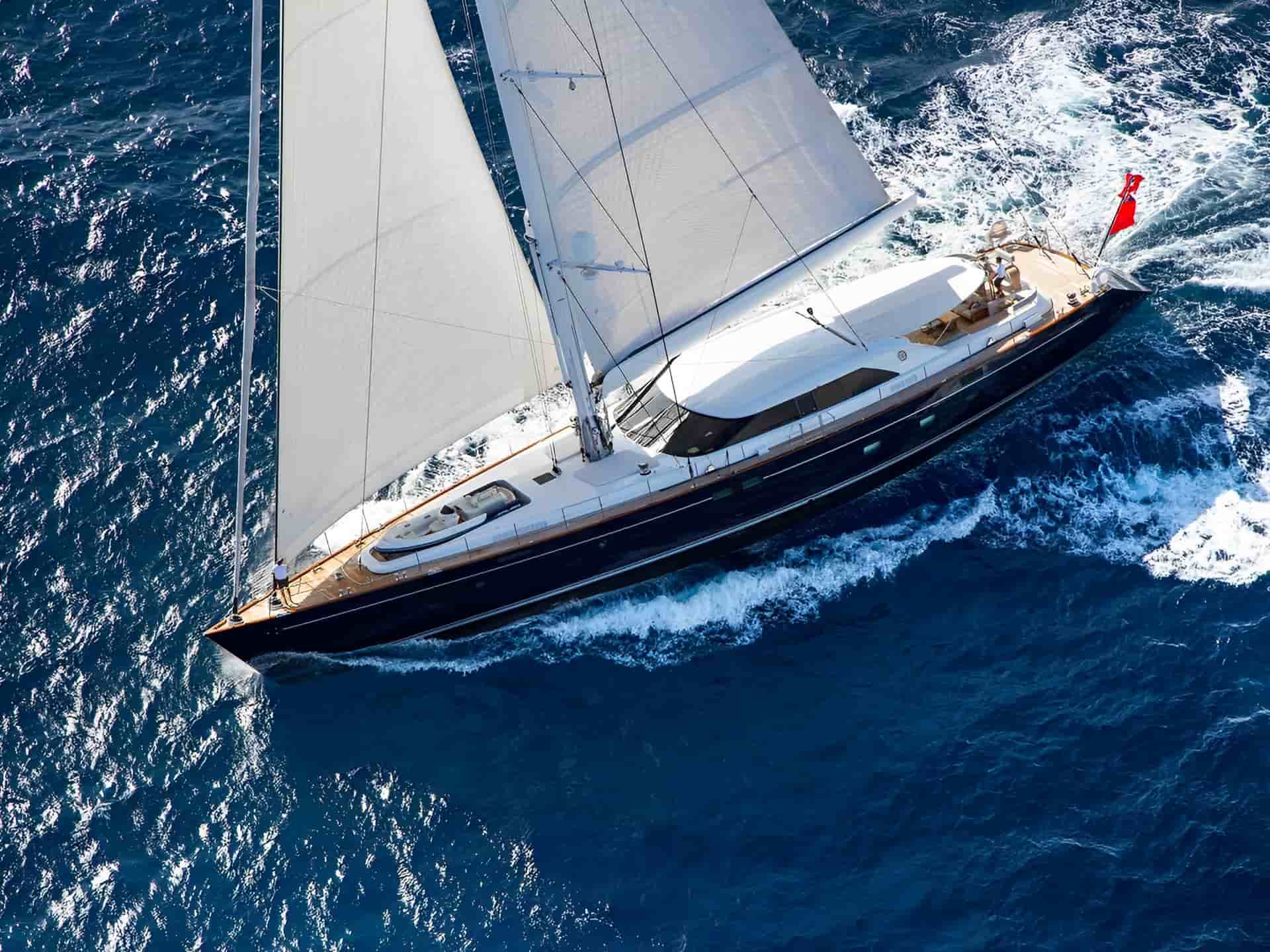 Perini Navi 40M Sloop - View 1