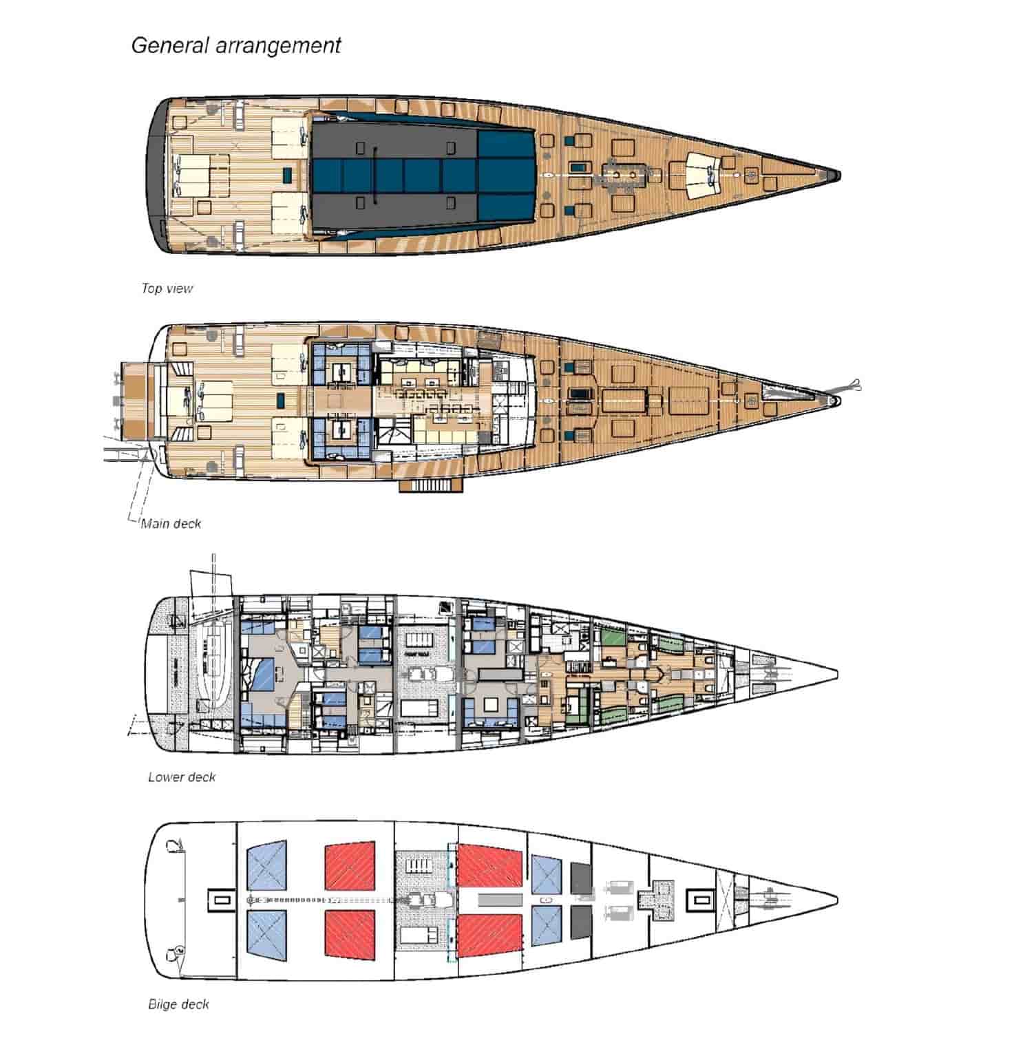 Perini Navi 42m SY - View 2
