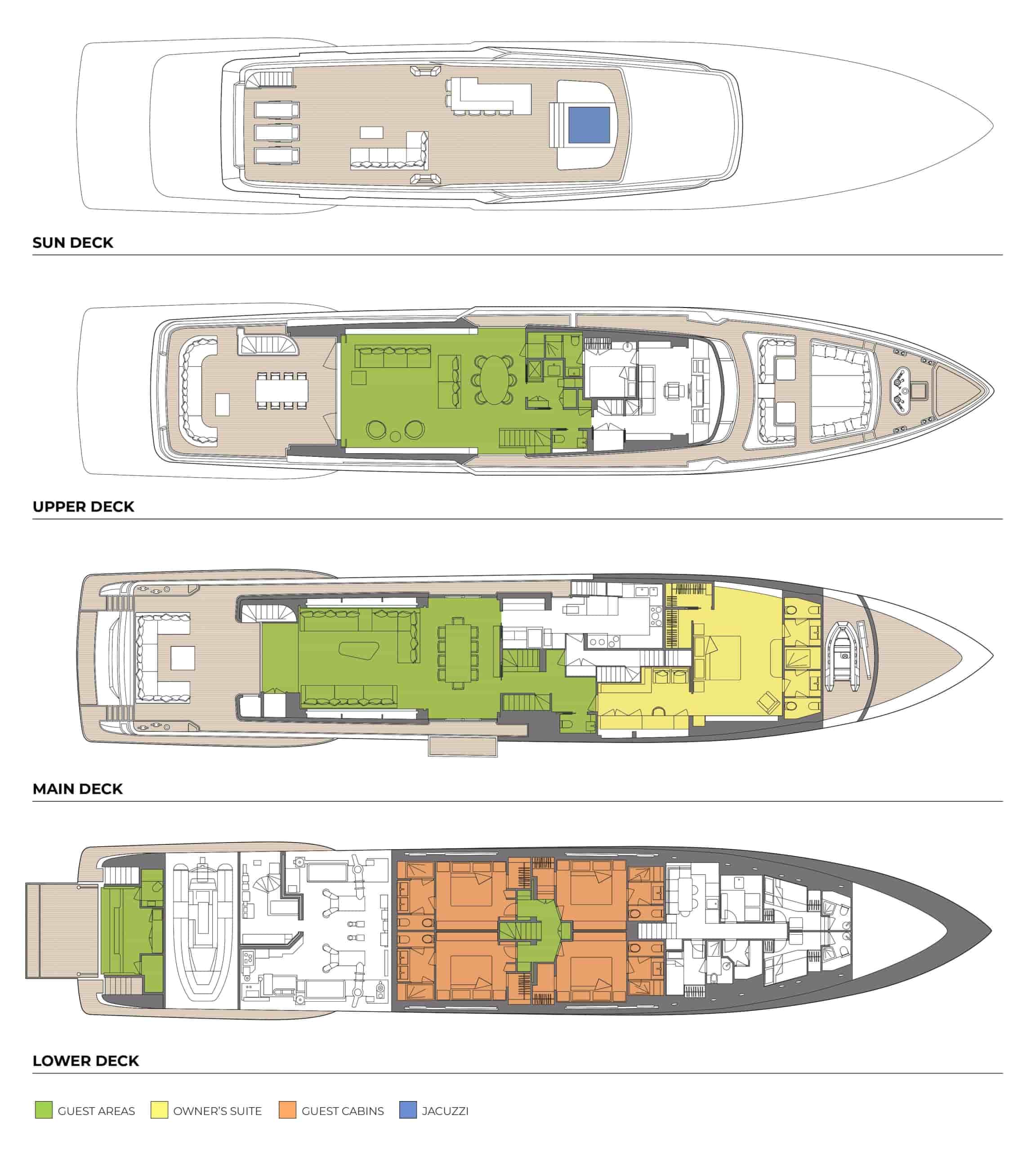 Ferretti Custom Line Navetta 42 - View 2