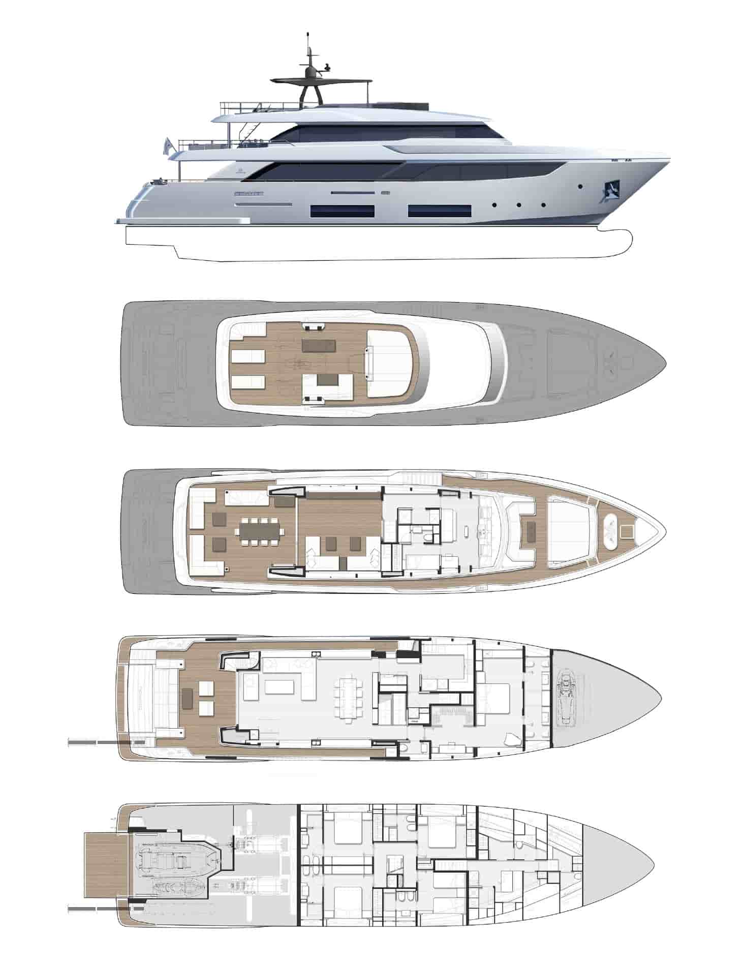 Ferretti Custom Line Navetta 33 - View 2