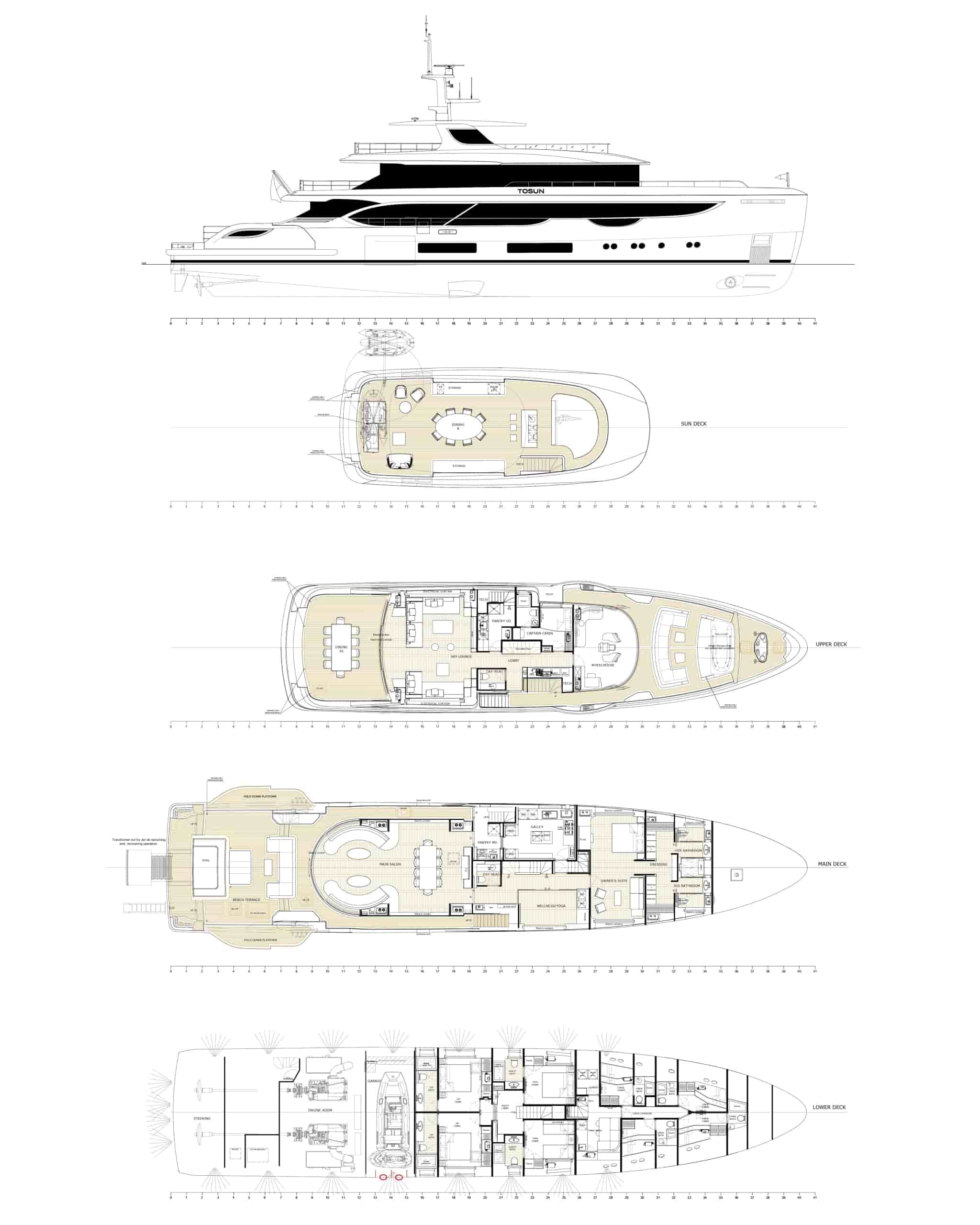 Benetti Oasis 40M - View 2
