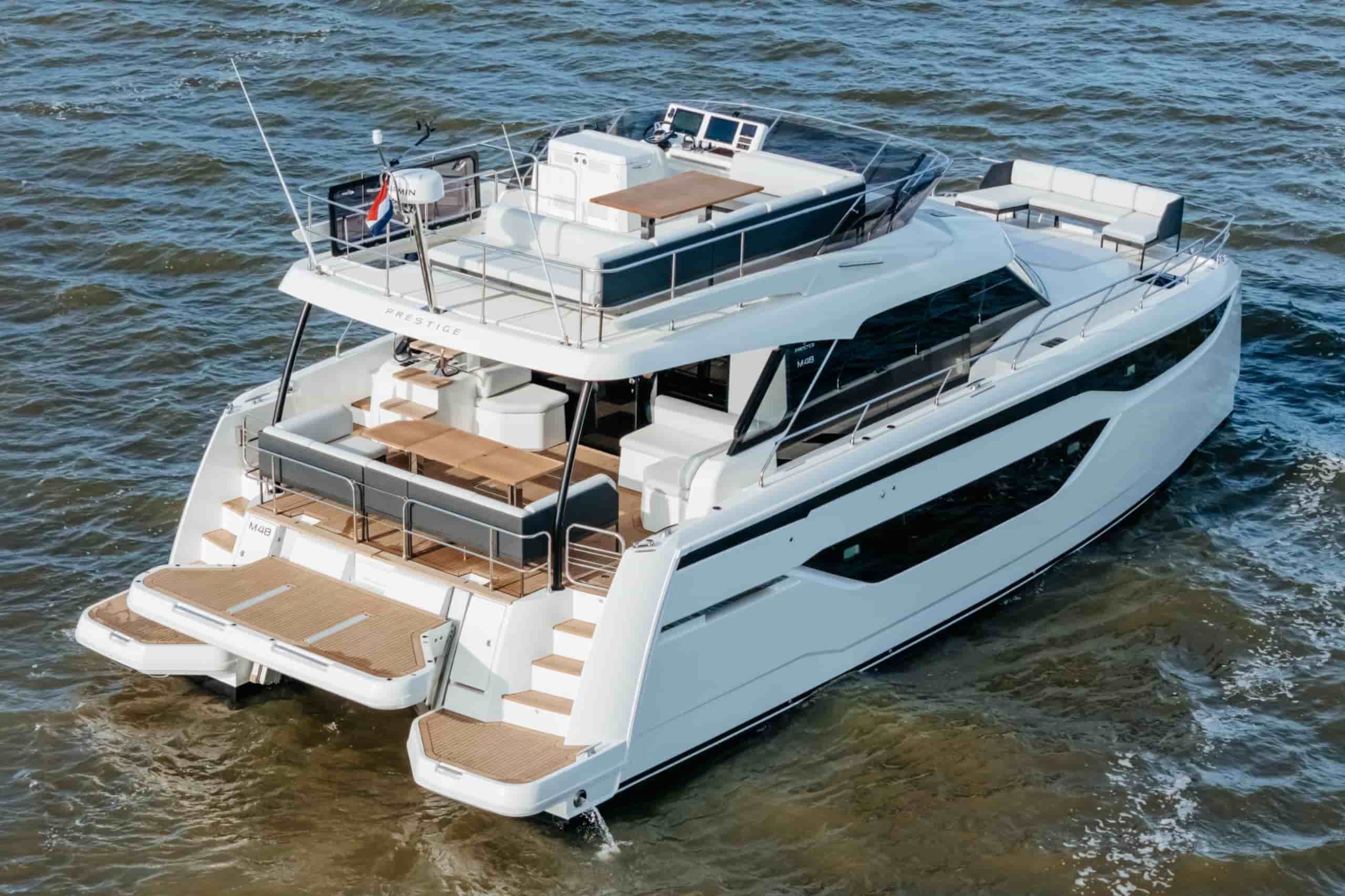 Prestige M48 Power Catamaran - View 11