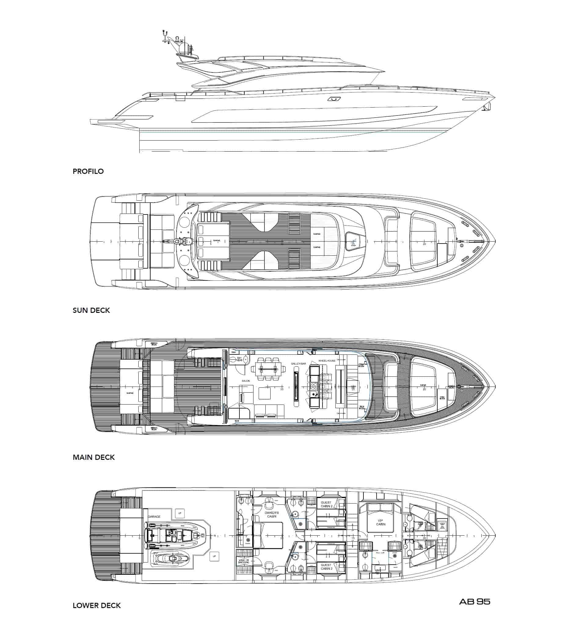 AB Yachts 95 - View 2