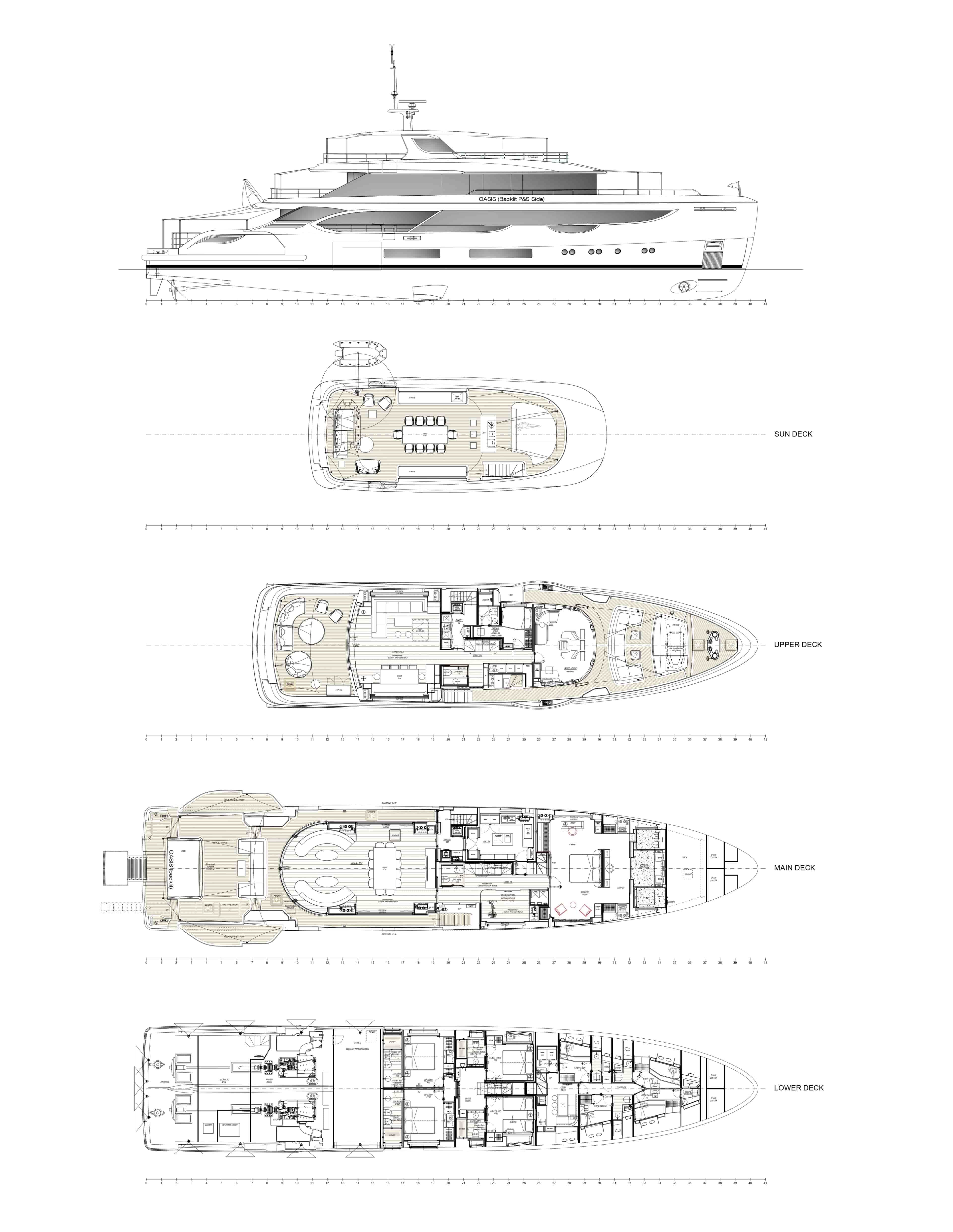 Benetti Oasis 40M - View 2