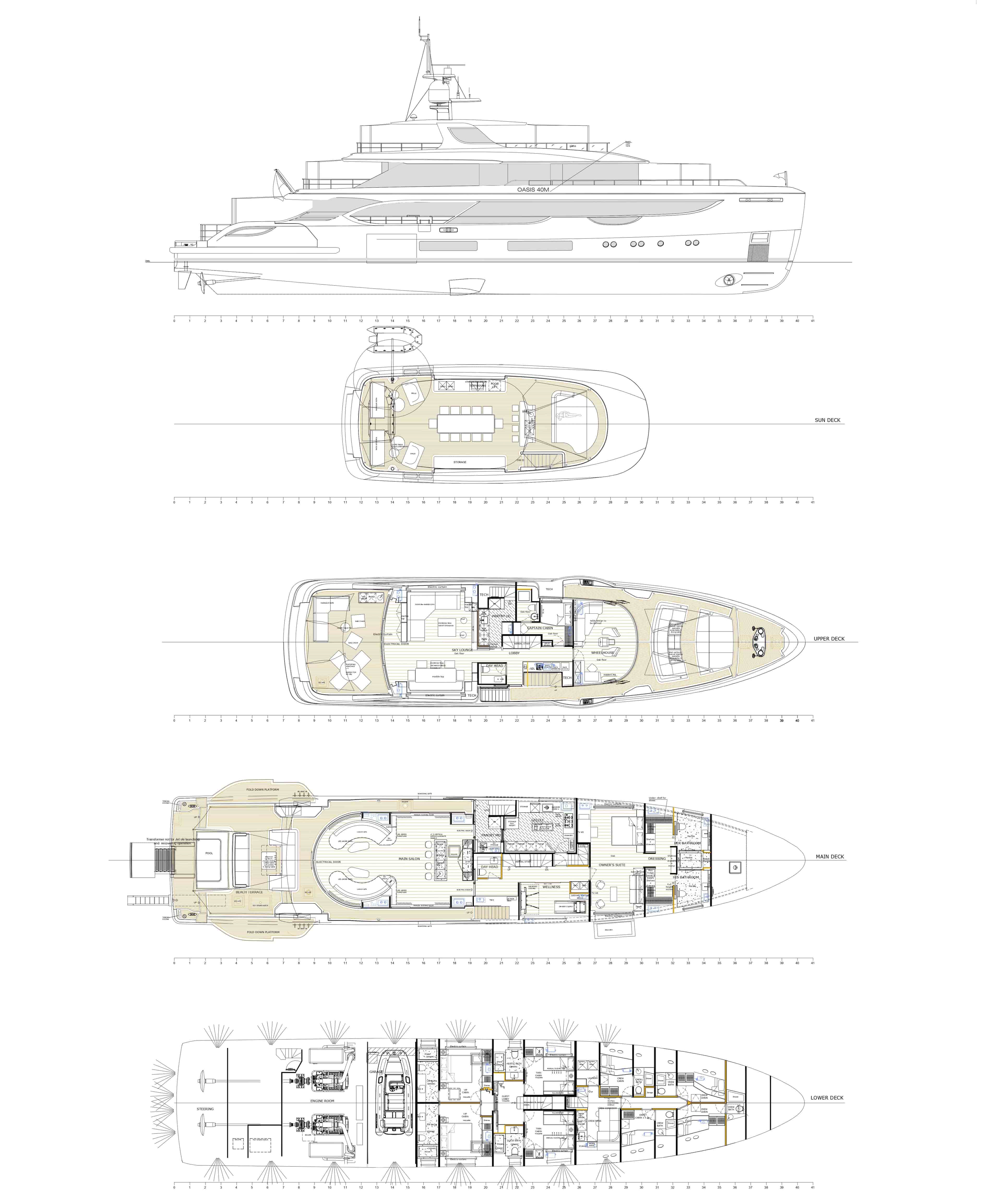 Benetti Oasis 40M - View 56