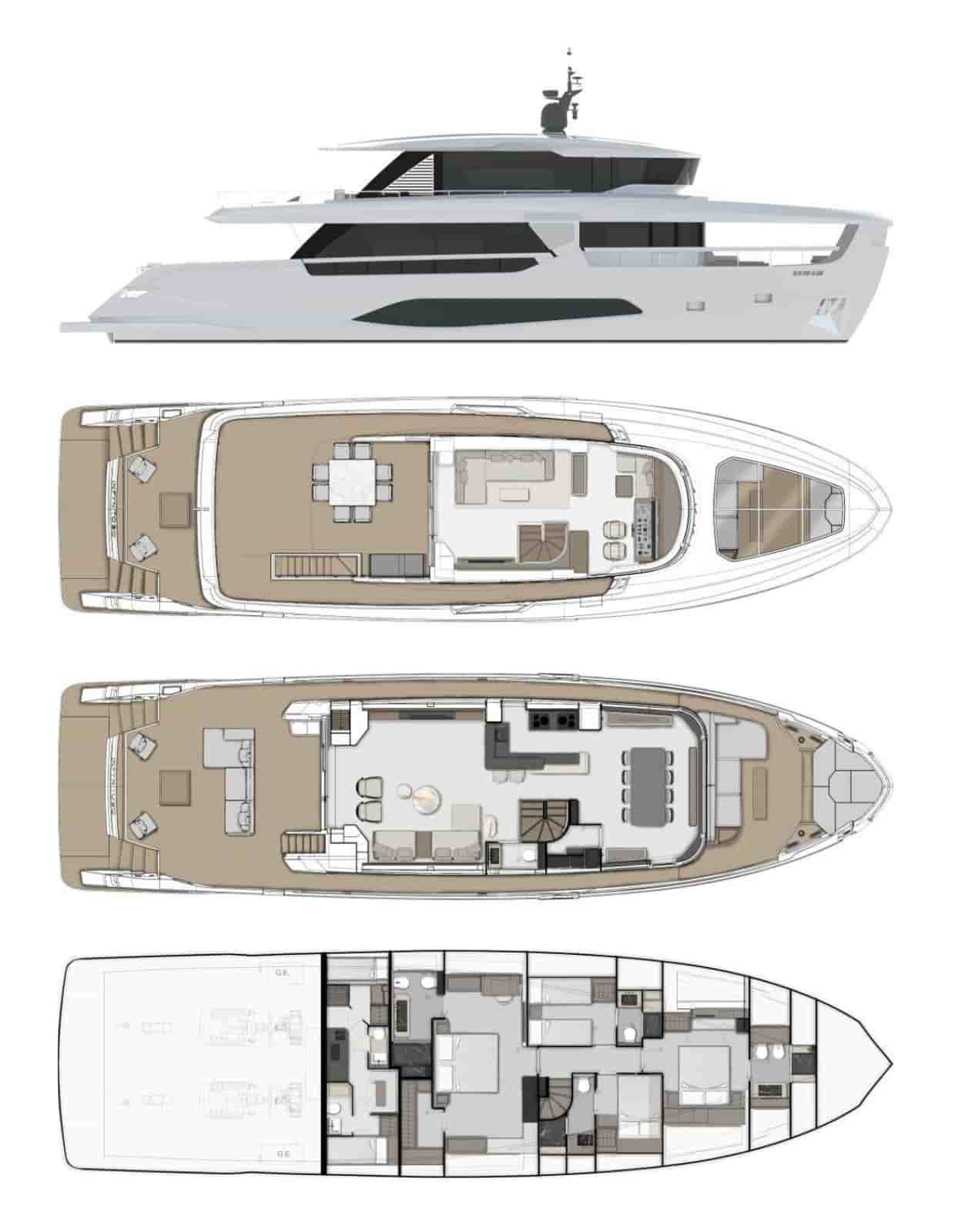 Ferretti Infynito 90 - View 2