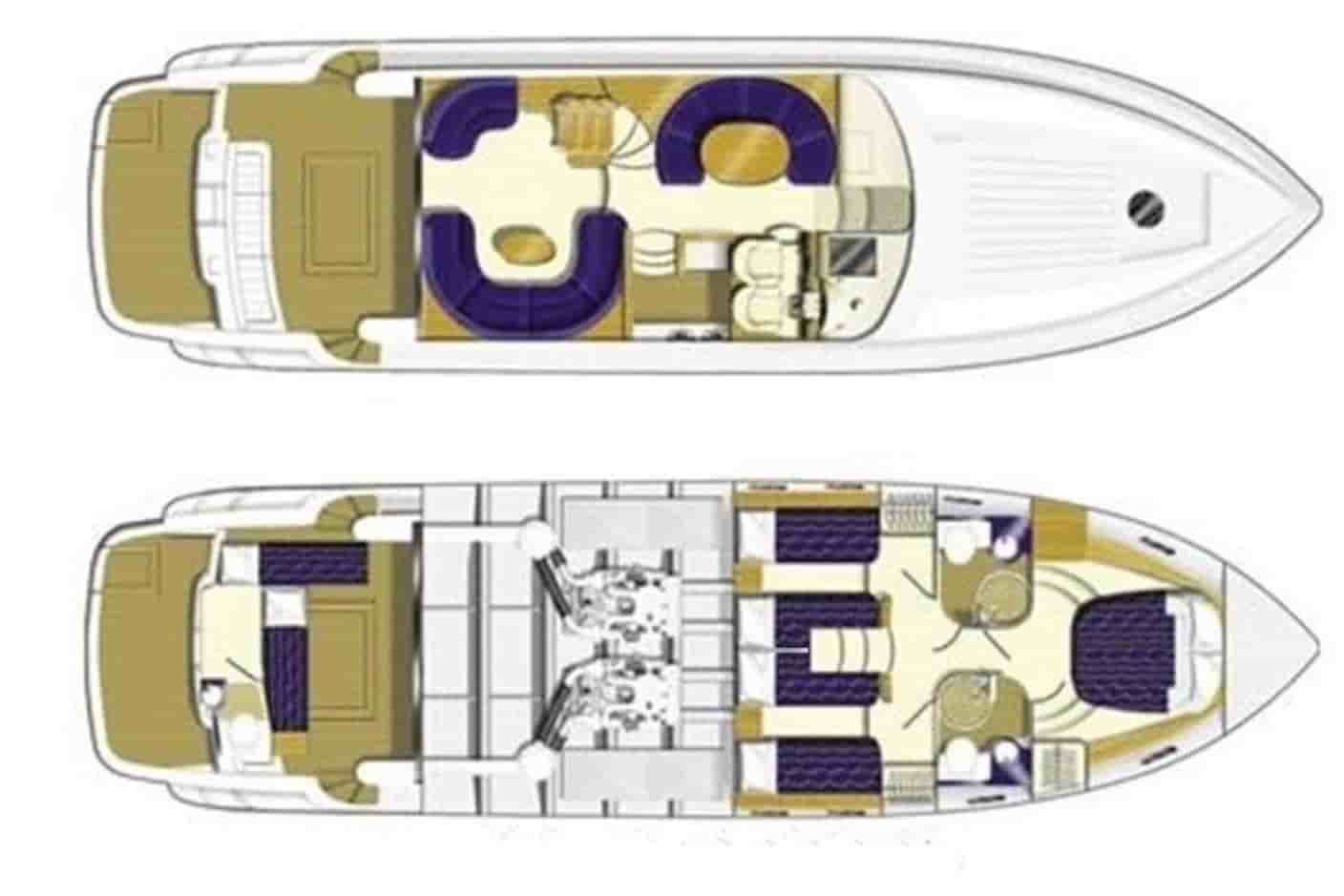1998 Princess 56 - View 22