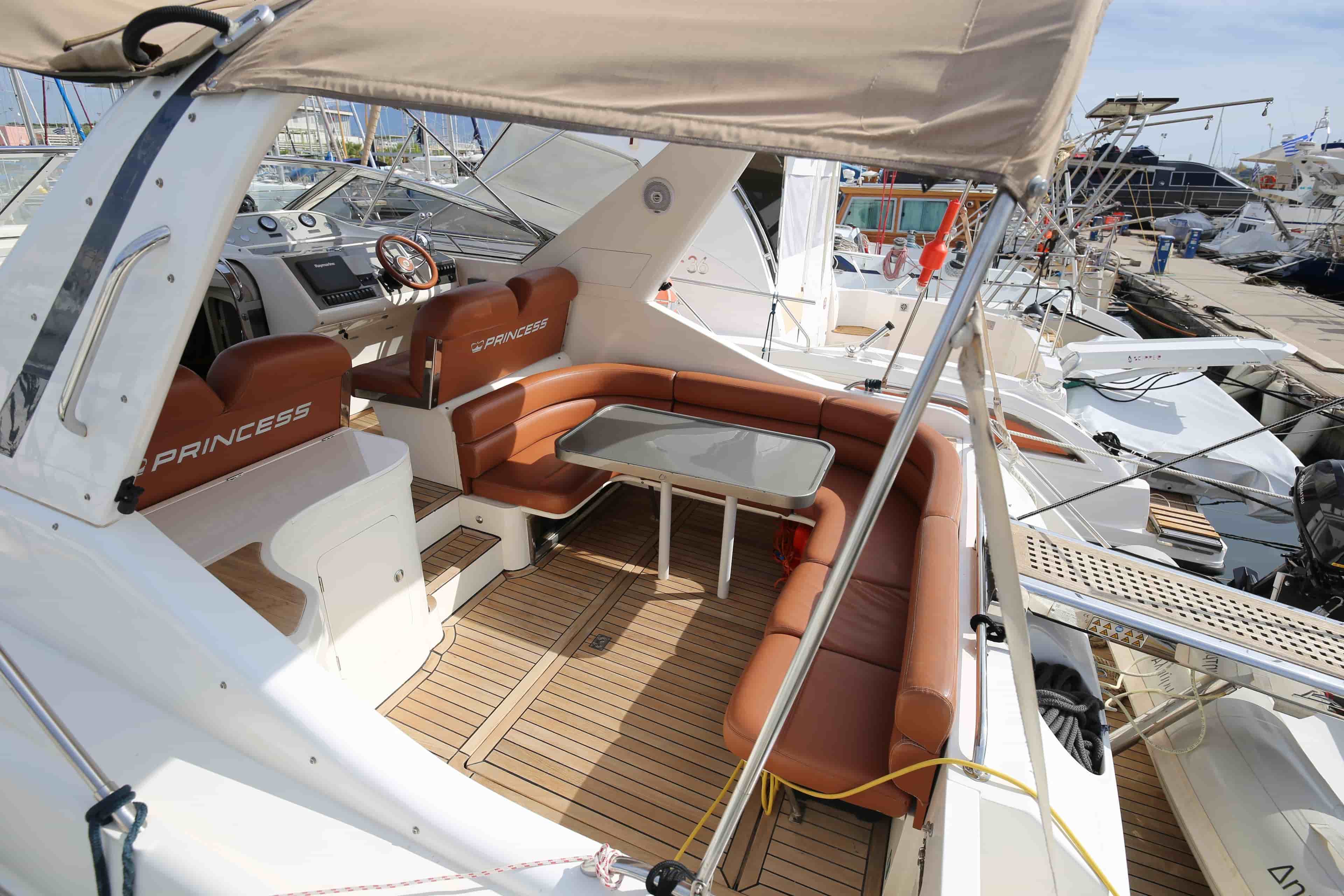 1993 Princess 366 Riviera - View 8