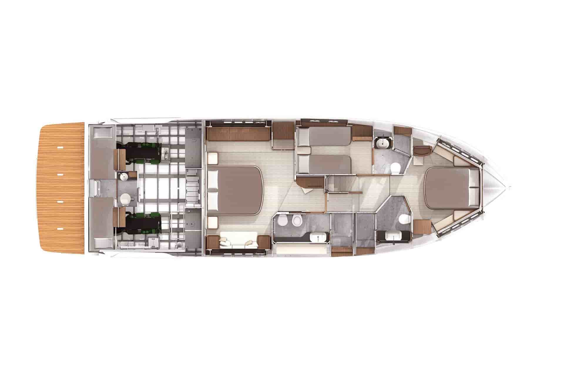 2017 Absolute 58 Navetta - View 35