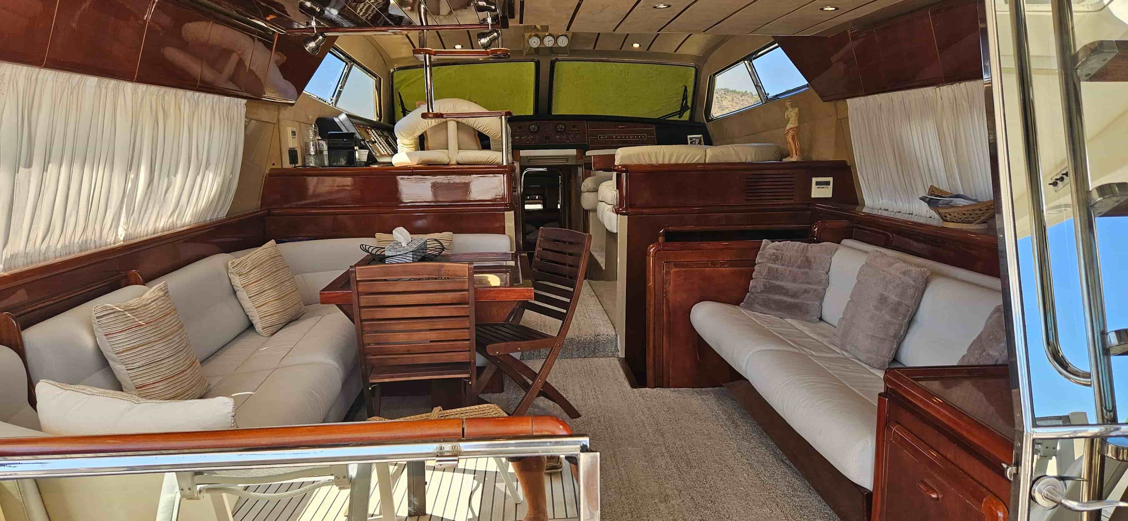 1998 Ferretti Yachts 620 - View 4