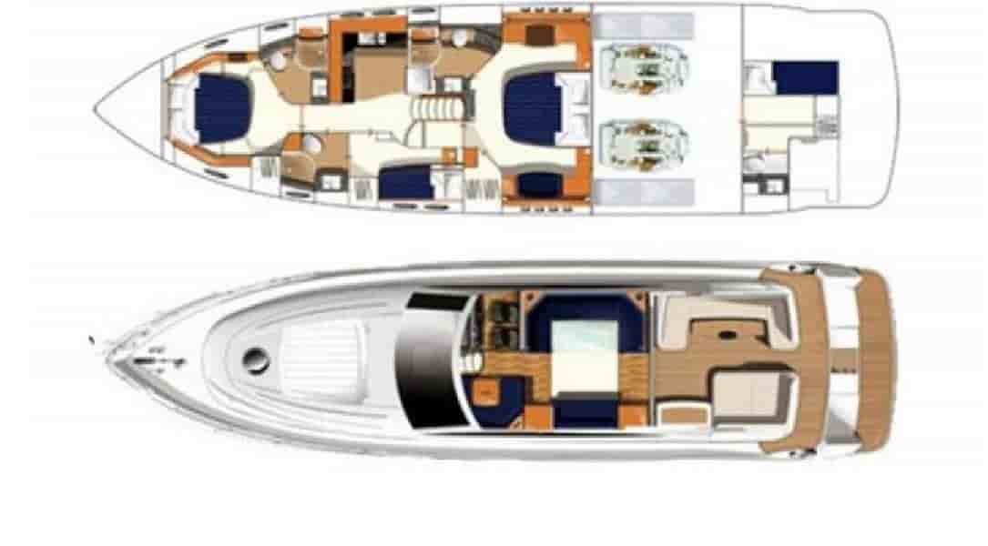 2009 Princess V65 - View 37