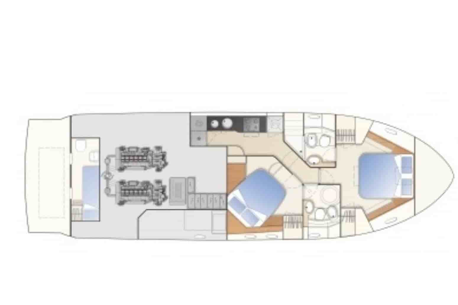 2006 Ferretti Yachts 500 Elite - View 17