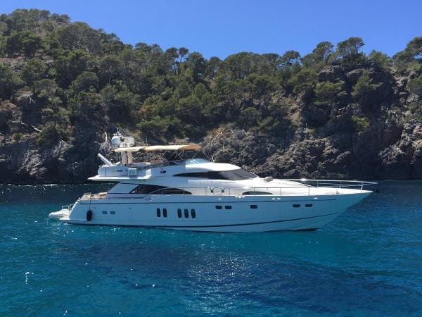 Fairline 74 Squadron in Croatia - 73 ft 2004