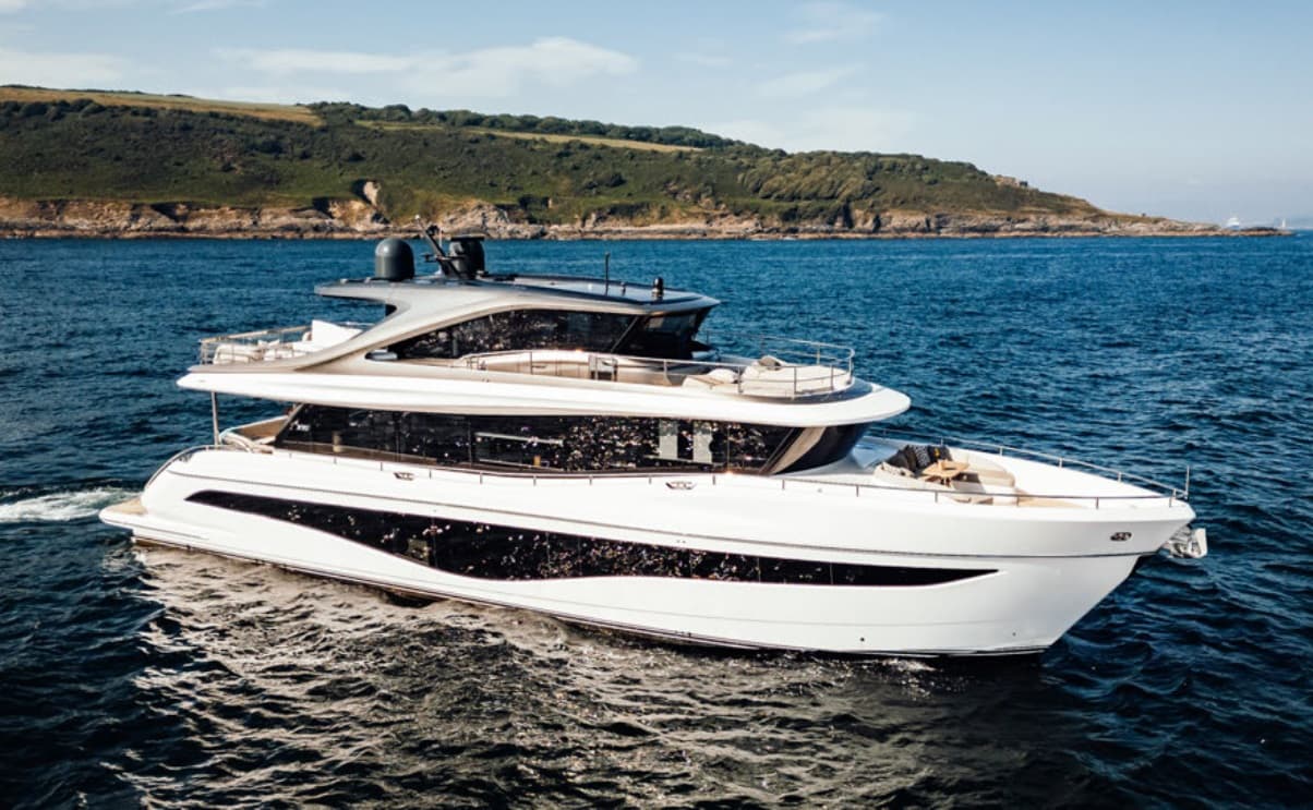 Princess X80 in Rapallo, Italy - 83 ft 2023
