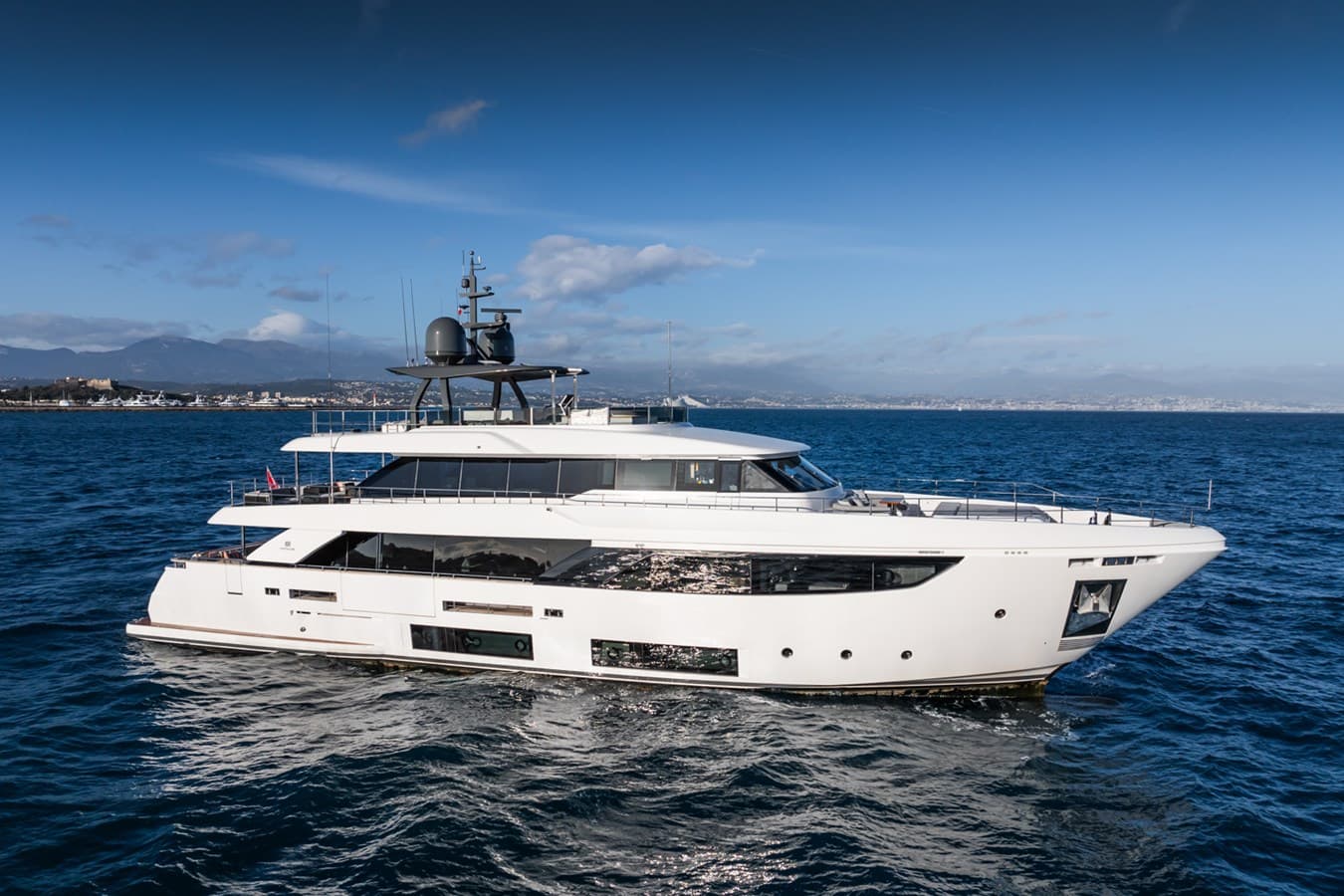 Custom Line Navetta 33 in Olbia, Italy - 108 ft 2021