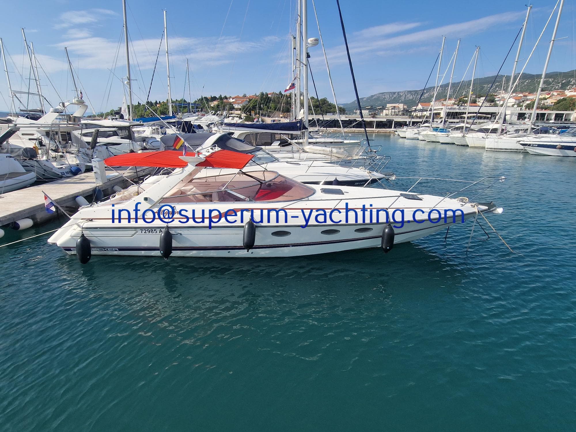 Sunseeker Tomahawk 37 in Croatia - 11,2 m 1992