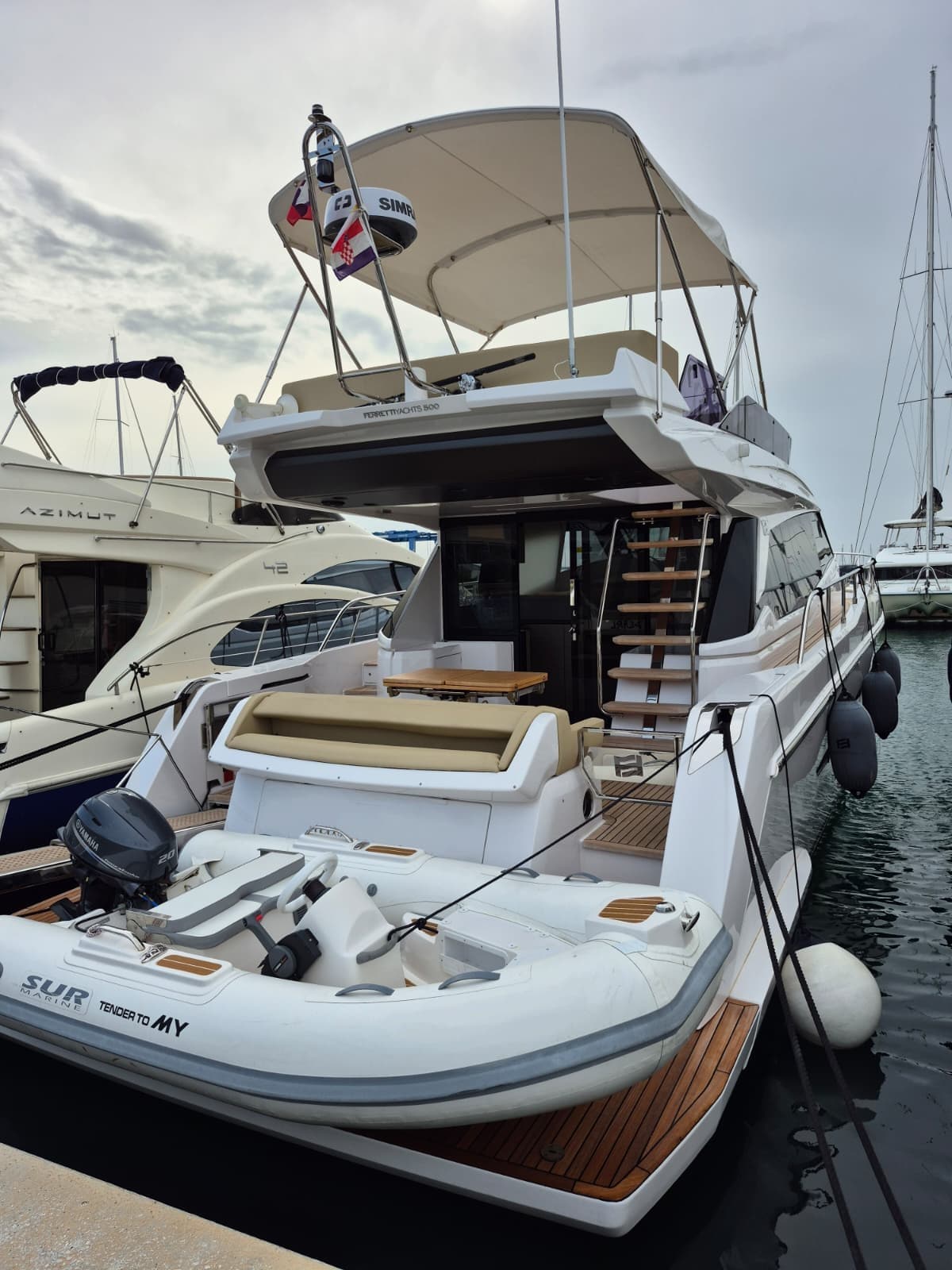 Ferretti 500 in Croatia - 15,3 m 2024