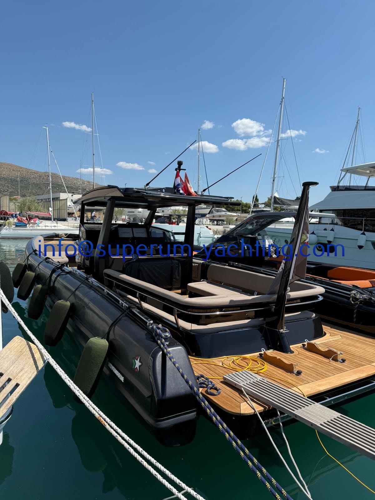 Novamarine Black Shiver 120 in Croatia, Split, Croatia, Split - 12,5 m 2020