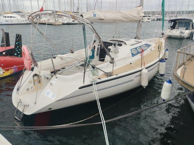 DEHLER 34 in Croatia - 35 ft 1991