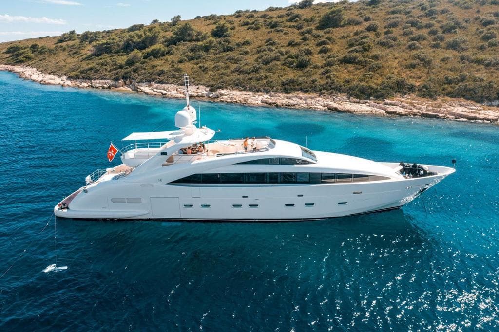 ISA 120 Sport in Ibiza, Spain - 120 ft 2008