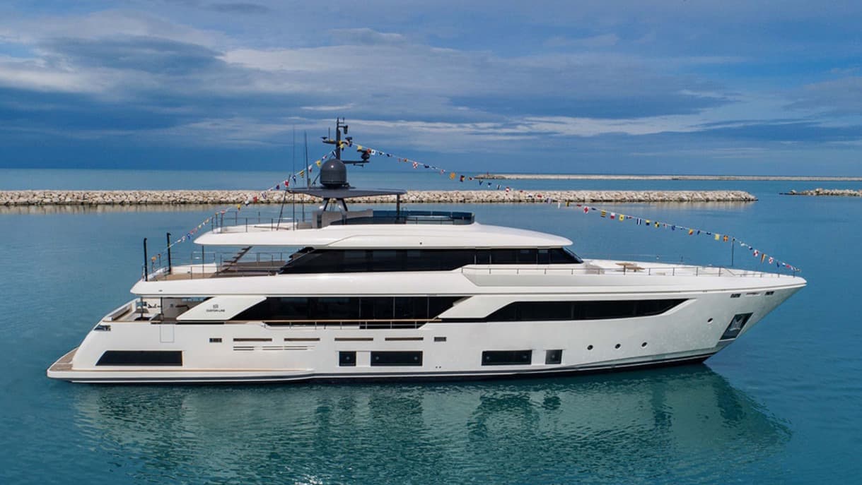 Custom Line Navetta 37 in Genoa, Italy - 122 ft 2022